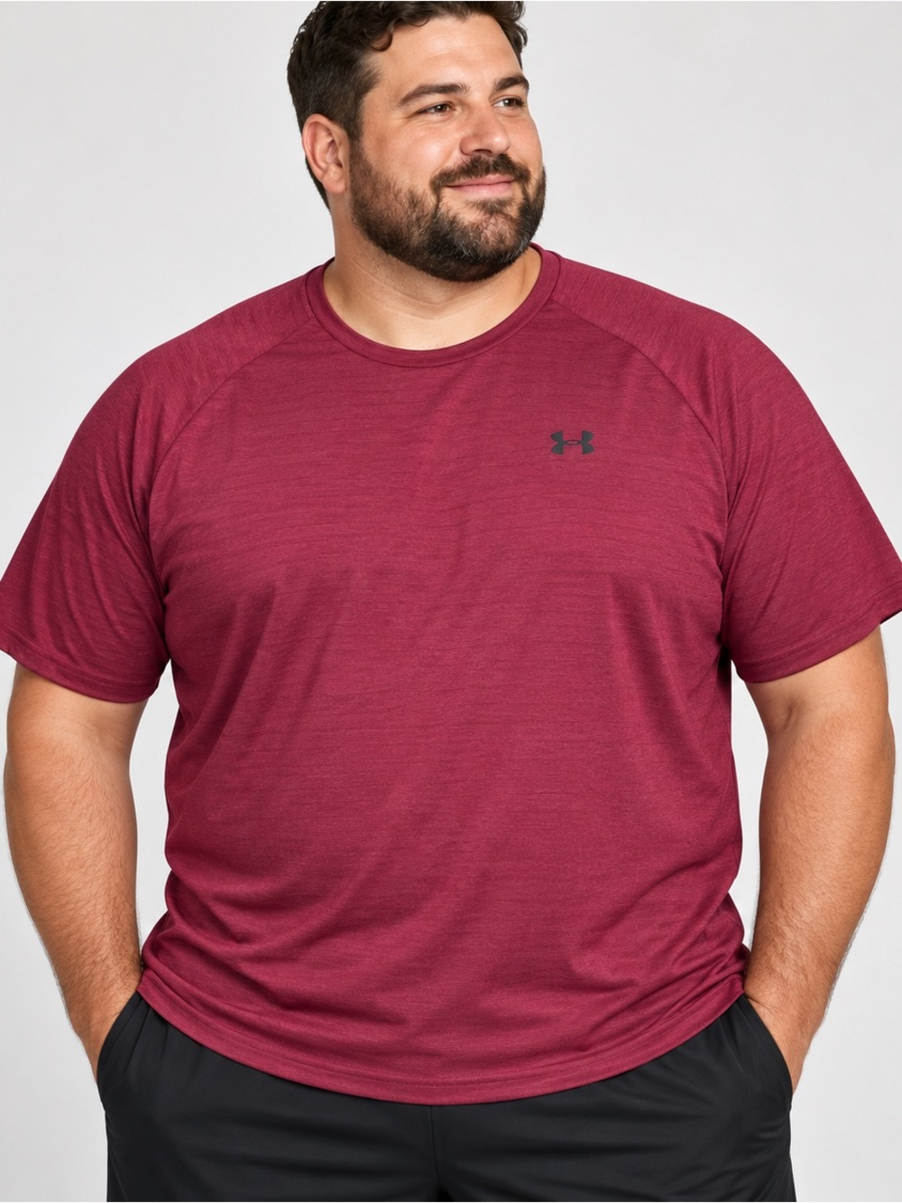 Under Armour Tech Tee Men’s 4XL Red Short Sleeve Training Gym Shirt